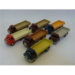 SEVEN UNBOXED DINKY TOYS BIG BEDFORD TRUCKS, No.522, (all refurbished) (7)  50-70...