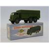 Image 1 : A BOXED DINKY SUPERTOYS 10 - TON ARMY TRUCK, No.622, tin tilt, supertoy box  20-40...