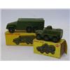 Image 1 : A BOXED DINKY TOYS ARMOURED COMMAND VEHICLE, No.677, and an Armoured Personnel Carrier, No.676, (...