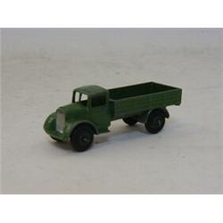 A DINKY TOYS MOTOR TRUCK, No.22c, green livery...