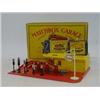 Image 1 : A BOXED MATCHBOX SHOWROOM AND SERVICE STATION, with accessory packs A1 (petrol pump set) and A4 (...