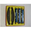 Image 1 : A BOXED TRI-ANG HORNBY 'BLUE PULLMAN' TRAIN SET, boxed Track Pack R.429, a boxed Hornby Dublo lev...
