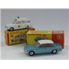 A BOXED DINKY TOYS TRIUMPH 2000, No.135, (box s.d.) and a boxed Vauxhall Ambulance, No.278 (2) 30...