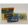 A BOXED CORGI TOYS COMMER POLICE VAN, No.464, (with leaflet) and a boxed Rover 2000, No.275, gree...