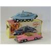 Image 1 : AN UNBOXED DINKY TOYS LADY PENELOPE'S FAB 1, pink livery, tinted sliding roof, Lady Penelope figu...
