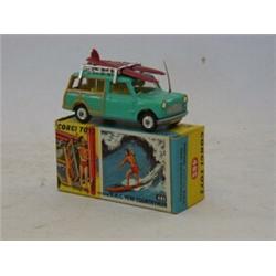 A BOXED CORGI TOYS 'SURFING' MINI COUNTRYMAN, No.485, two surf boards, figure and leaflet  50-80...