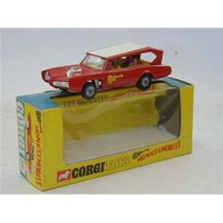 A BOXED CORGI TOYS MONKEEMOBILE, No.277, four figures, in blue and yellow window box  120-150...