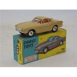 A BOXED CORGI TOYS VOLVO P.1800, No.228, light brown livery, red interior  20-30...