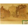 Image 1 : 19c Oxbridge watercolour, unsigned…
