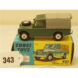 Boxed diecast model Corgi Landrover 438…