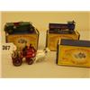 Image 1 : Three Matchbox diecast Models of Yesteryear, No 4 Horsedrawn fire engine, No 4 Steam Wagon and No…