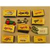 Image 1 : Nine boxed Matchbox diecast models plus three unboxed…
