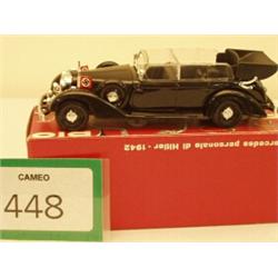 Rare Rio Mercedes diecast Hitler staff car…