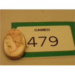 Victorian gold mounted cameo…