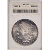Image 1 : 1880 MORGAN DOLLAR ANACS MS-62