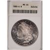 Image 1 : 1880-S MORGAN DOLLAR ANACS MS-64