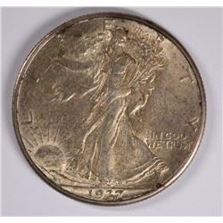 1937-D WALKING LIBERTY HALF DOLLAR BU