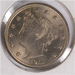 1911 LIBERTY NICKEL MS-64