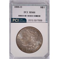 1888-O MORGAN DOLLAR PCI MS66