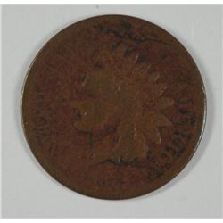1872 INDIAN HEAD CENT AG