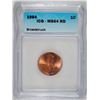 Image 1 : 1994 LINCOLN CENT ICG MS-64 RED !!!! (MINT ERROR-BROADSTRUCK)