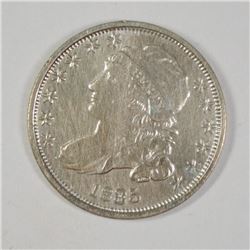 1835 BUST DIME AU-58