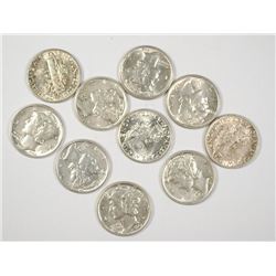 (10) 1942 MERCURY DIMES CH BU