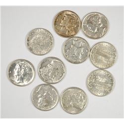 (10) 1945 MERCURY DIMES CH BU