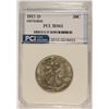 Image 1 : 1917-D OBVERSE WALKING LIBERTY HALF DOLLAR, PCI MS-61 RARE!