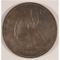 1873 SEATED LIBERTY HALF DOLLAR ( ARROWS AT DATE ), AU
