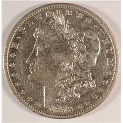 1878-CC MORGAN SILVER DOLLAR, XF  mark on cheek