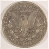 Image 2 : 1890-CC MORGAN SILVER DOLLAR, VG-FINE  SEMI-KEY