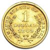 Image 2 : $1 Liberty Head Gold - Type 1 ( Minted 1849-1854) Around 160 Years Old