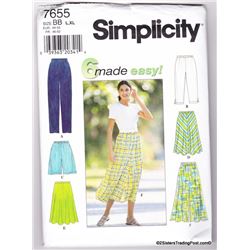 Simplicity Pattern 7655