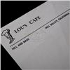 Image 4 : Back To The Future - Lou's Cafe Letterhead - 18297