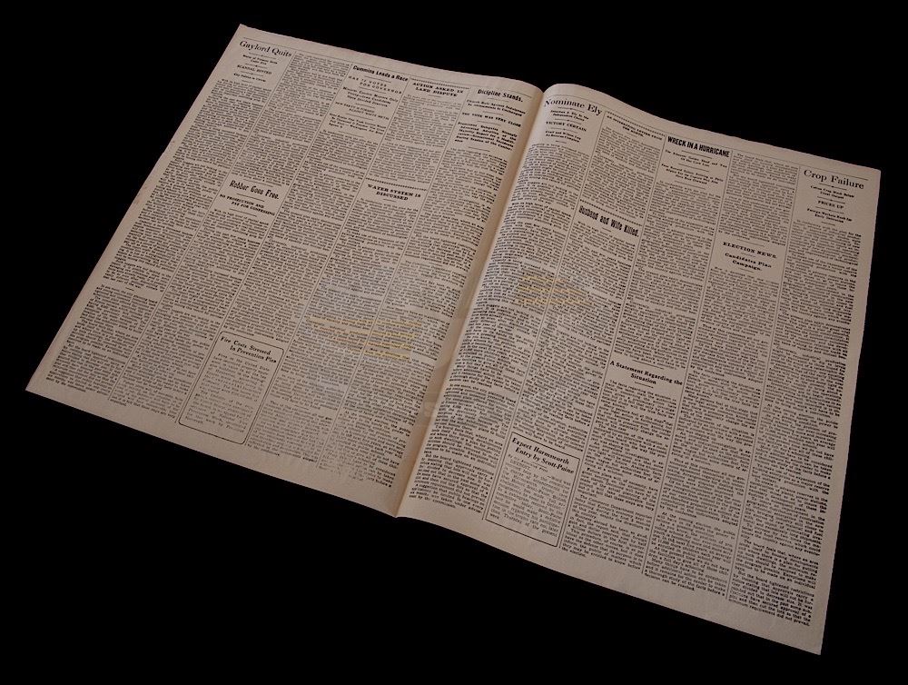 Back To The Future 3 1885 Hill Valley Telegraph Newspaper 17667