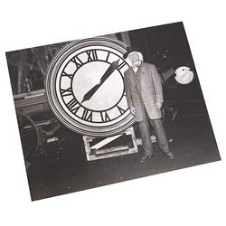 Back To The Future 3 - Doc & Clock Photograph - 17661