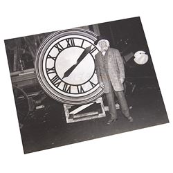 Back To The Future 3 - Doc & Clock Photograph - 17661