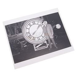 Back To The Future 3 - Doc & Clock Photograph - 17942