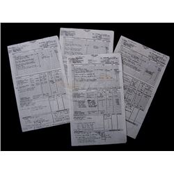 Back To The Future 3 - Production Used Call Sheets - 17730