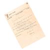 Image 2 : Back To The Future Ride - Lou's Cafe Letterhead & Envelope with Note from Marty - 17812