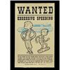 Image 1 : Back To The Future - "Wanted" Limited Edition Print - 18023