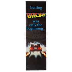 Back To The Future 2 - Rare Original UK Door Panel Advance Teaser Poster - 17799