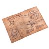 Image 1 : Back To The Future 3 - Doc's Map To The Time machine (Replica) - 17899