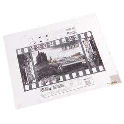 Back To The Future 3 - Halcyon Model DeLorean Time Machine Box Layout Sheets - 18002