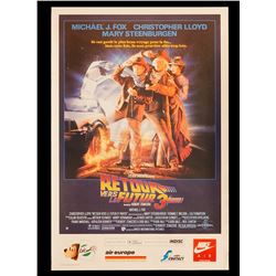 Back To The Future 3 - Original Belgian Advertisement Poster - 17788