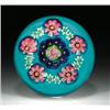 Image 1 : Antique Clichy spaced concentric millefiori paperweight, composed of a central pink and green Cli...