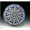 Image 1 : Perthshire Paperweights concentric spaced millefiori paperweight, with a large central complex c...