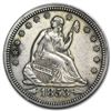 Image 1 : 1853 Liberty Seated Quarter w/Arrows & Rays XF