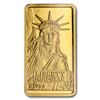 Image 1 : 1 gram Fine Gold Bar 9999.- Credit Suisse Statue of Liberty